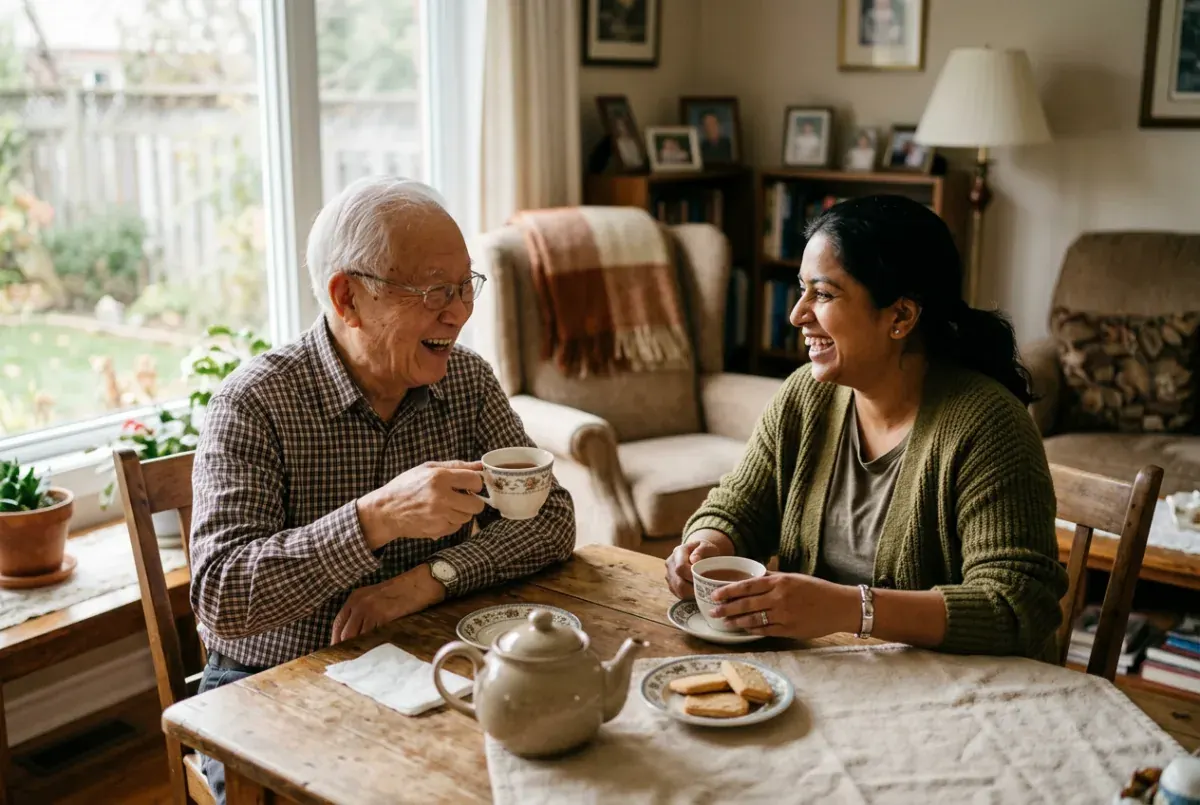 Companionship — in-home care from Alberta Maple Care