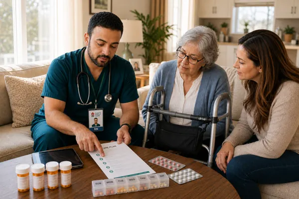 Care Management & Family Consultation — in-home care from Alberta Maple Care
