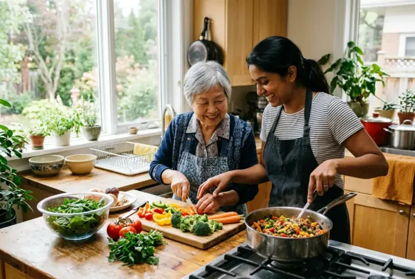 Meals, Nutrition, & Medication Support — in-home care from Alberta Maple Care
