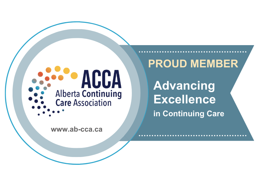 Proud Member badge — Alberta Continuing Care Association